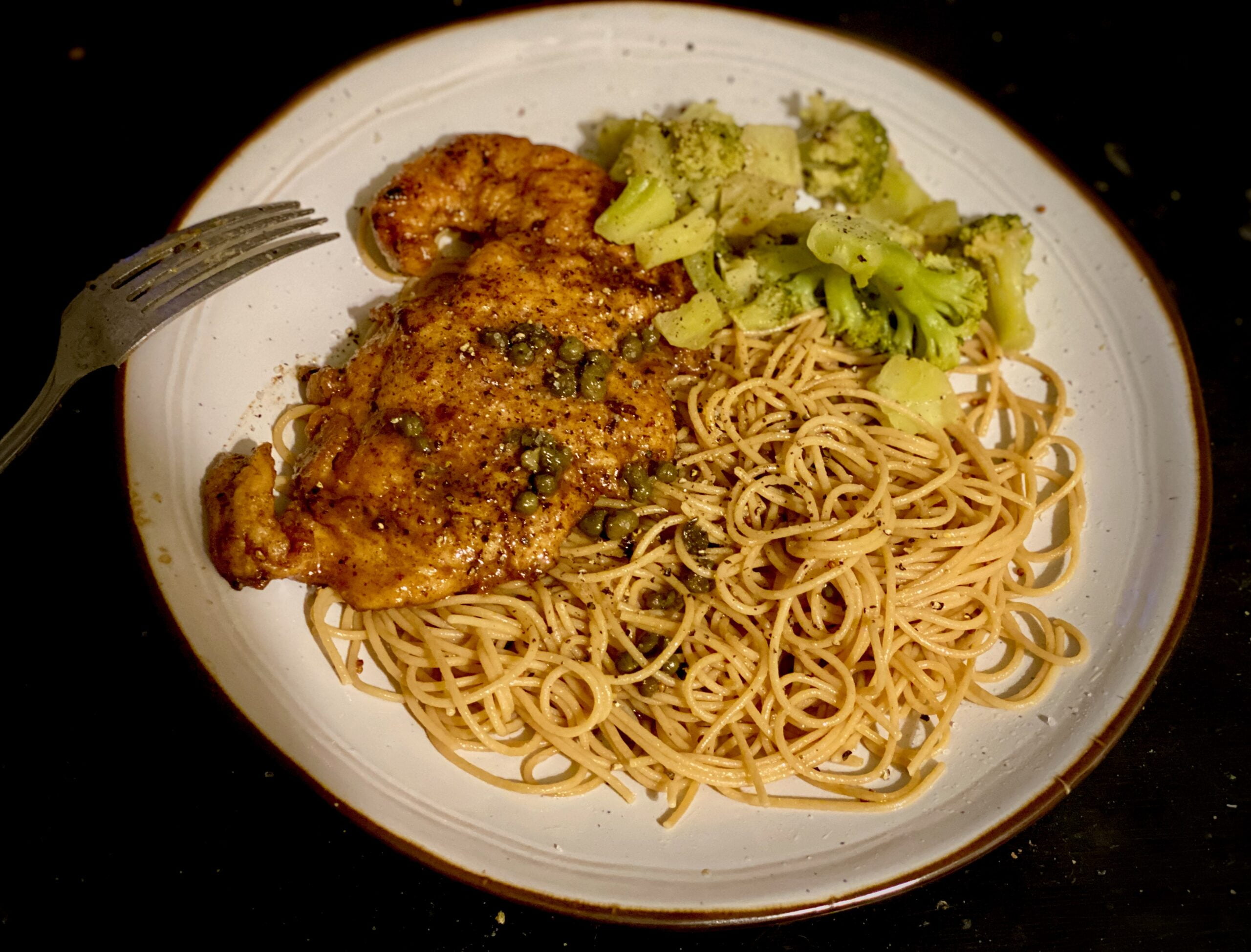 Chicken Piccata with Giada De Laurentiis and the  Food Network