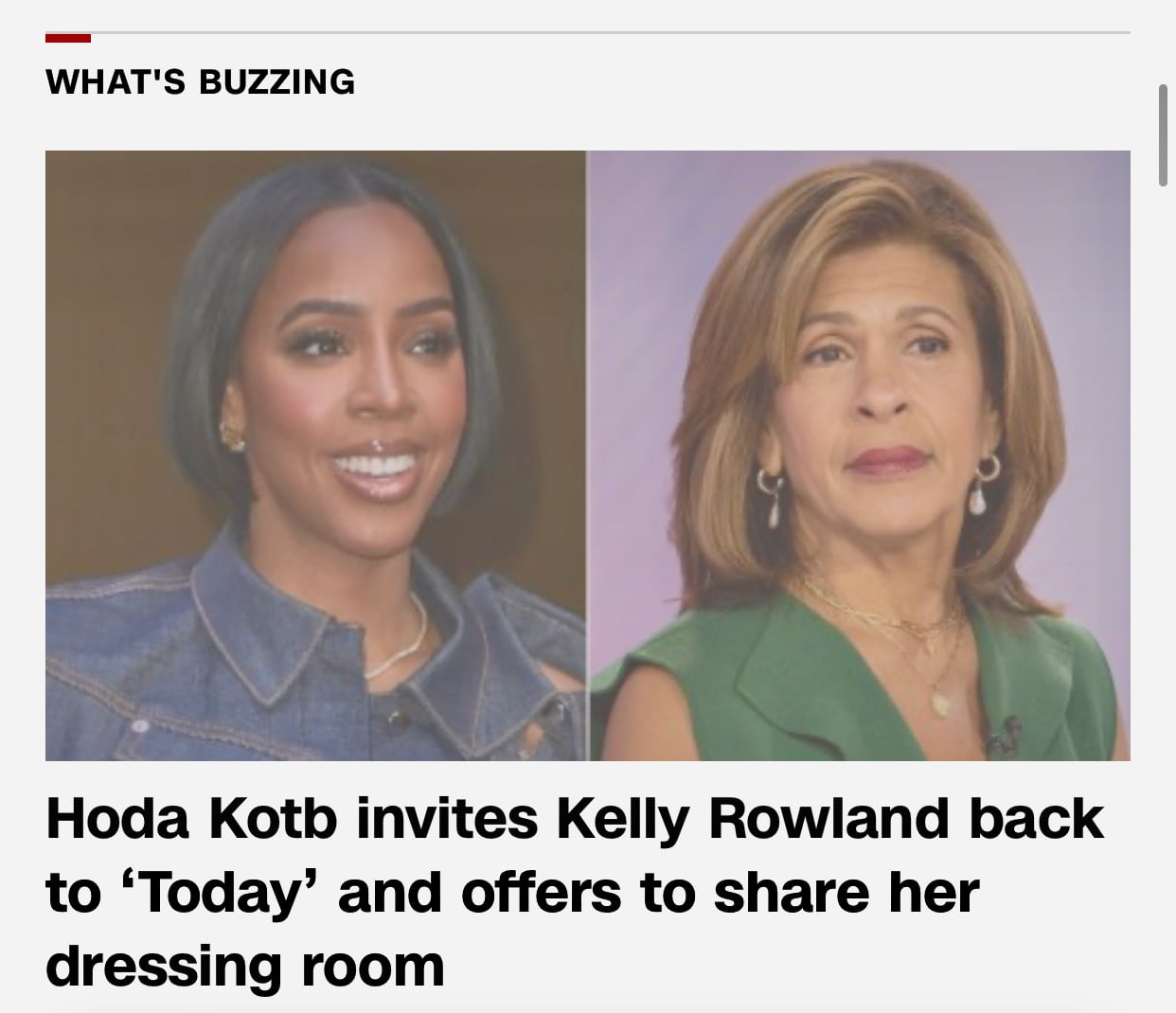 ‘We Stand with You’: Vice President Harris and White House Comment on the Death of the Owasso Non-binary Aggressor, Allegedly While Hoda Kotb Invites Kelly Rowland Back to ‘Today’ and Offers To Share Her Dressing Room